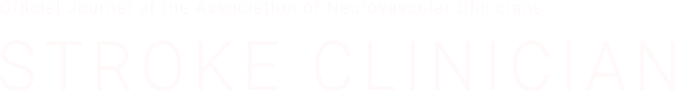Stroke Clinician Logo